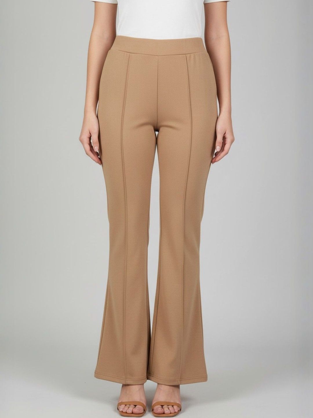 LYNO High Rise Wide Leg Trousers