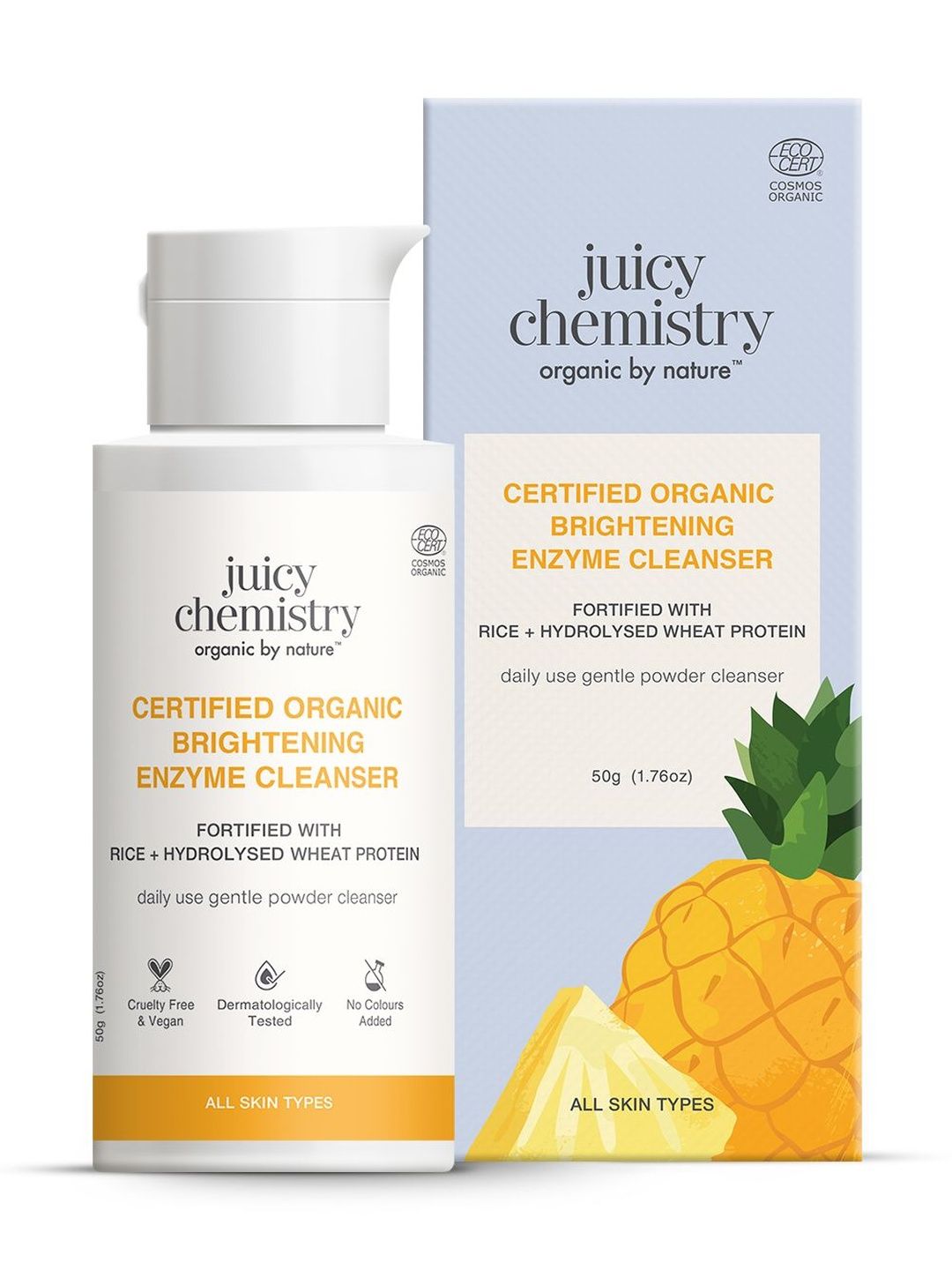 Juicy Chemistry Brightening Enzyme Cleanser-  50 g