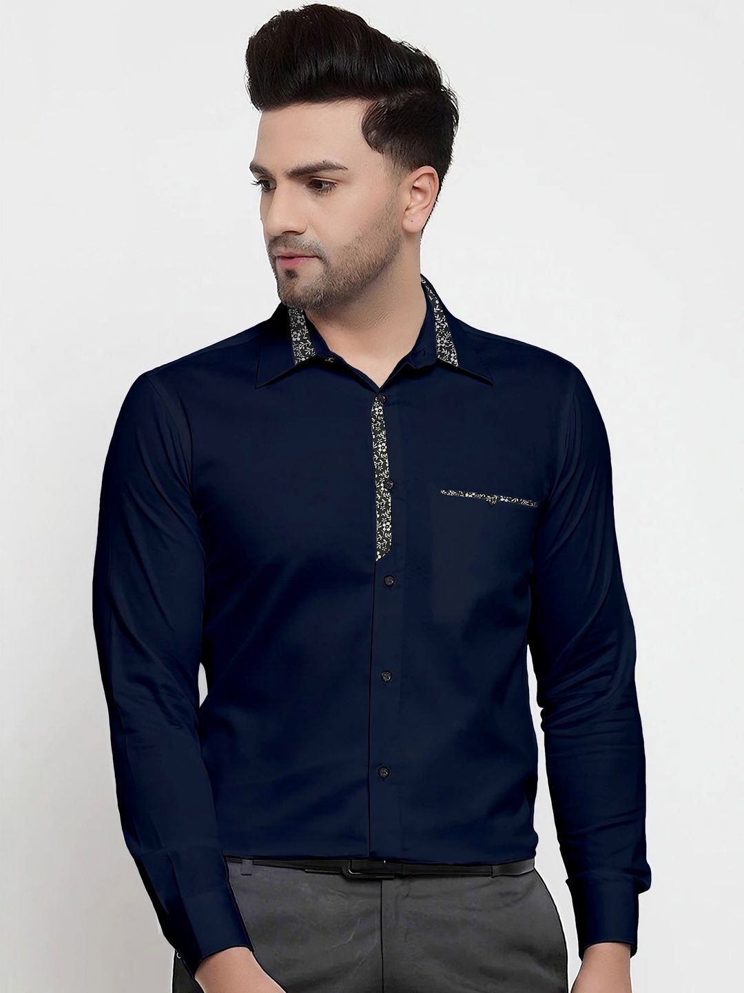 Moda Rapido Men Classic Slim Fit Formal Shirt