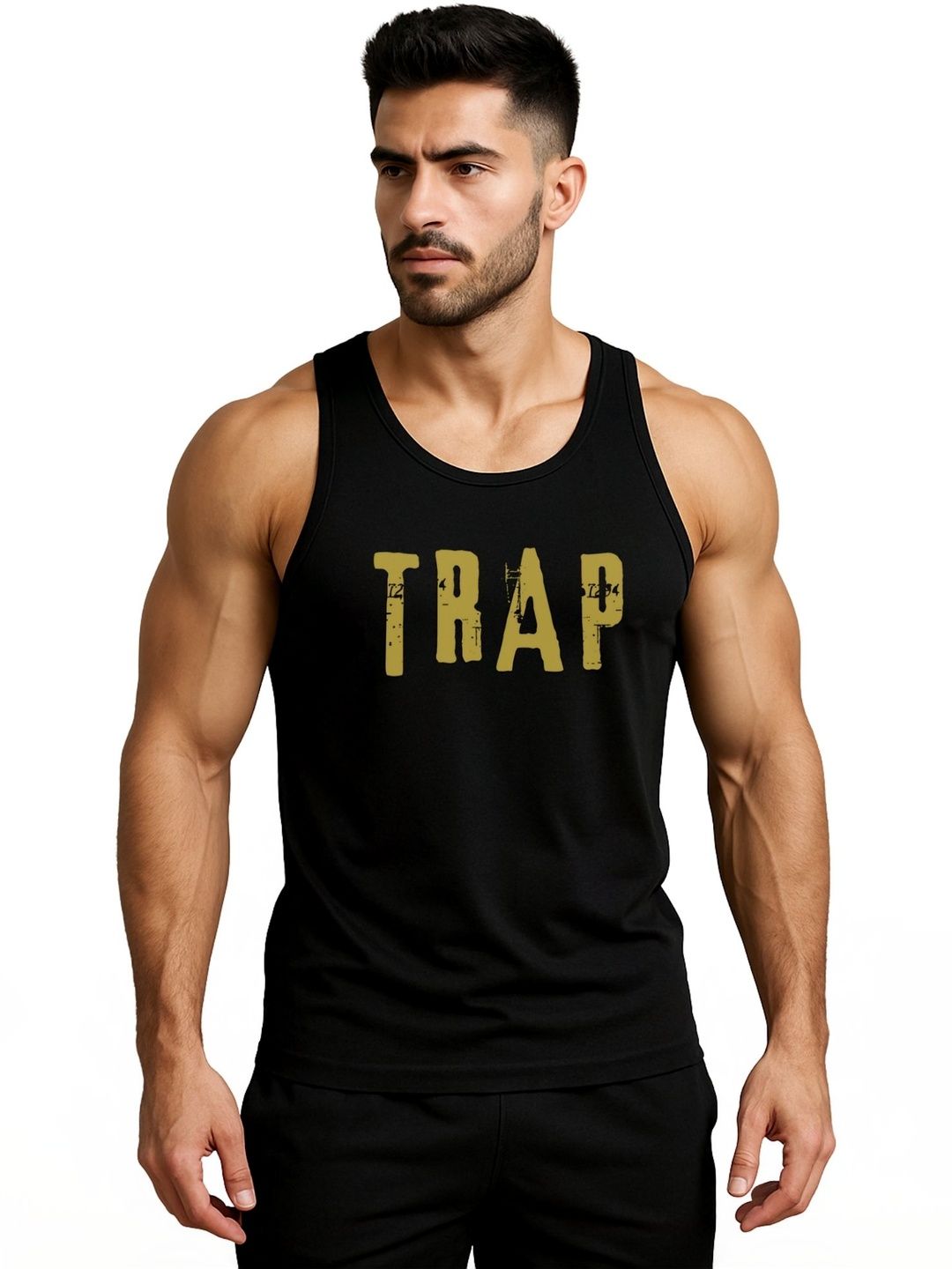 3Colors Printed  Dri-FIT Sleeveless Innerwear Vests