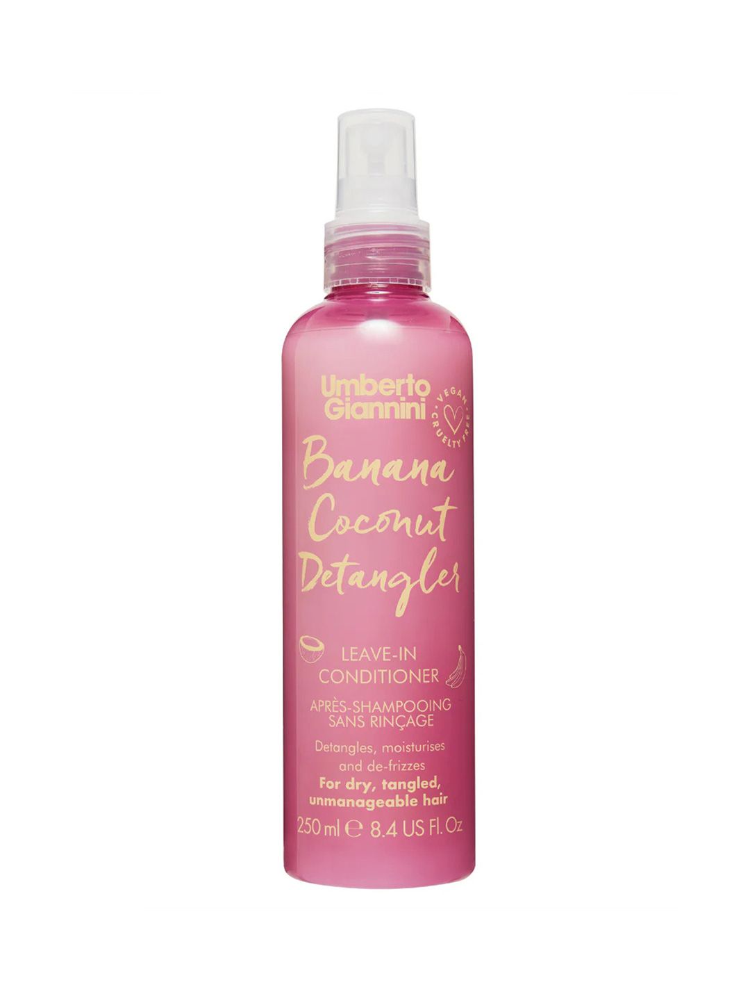 Buy Umberto Giannini Banana Coconut Detangler Leave In Conditioner   250 Ml -  - Personal Care for Women