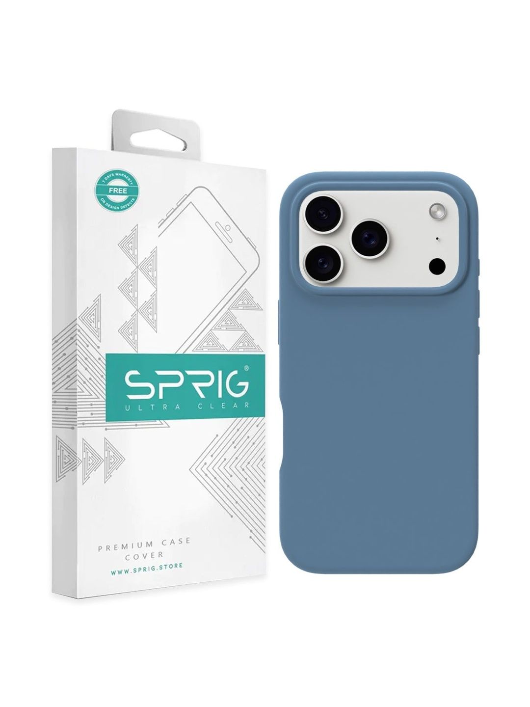 SPRIG iPhone 17 Pro Max Silicone MSF Back Cover