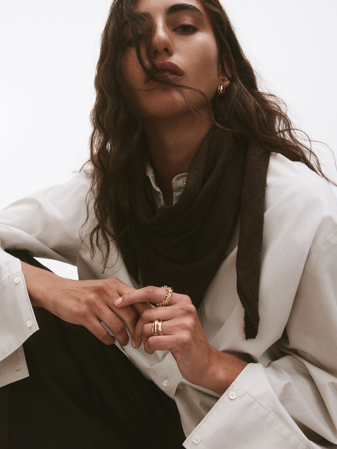 Buy H&M Women Fine Knit Scarf -  - Accessories for Women