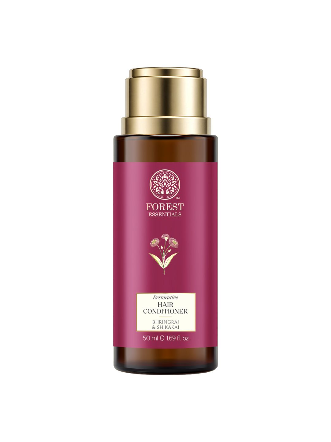 Forest Essentials Bhringraj & Shikakai Hair Conditioner To Nourish Dry Hair - 50ml