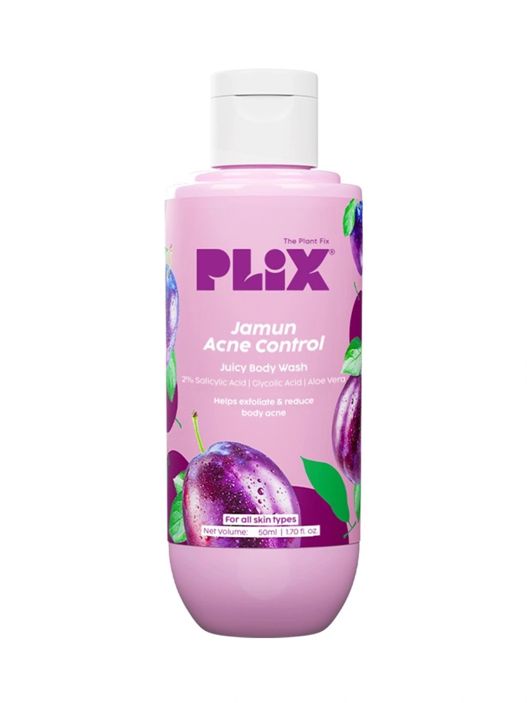 PLIX THE PLANT FIX Jamun Acne Control Body Wash - 50 ml
