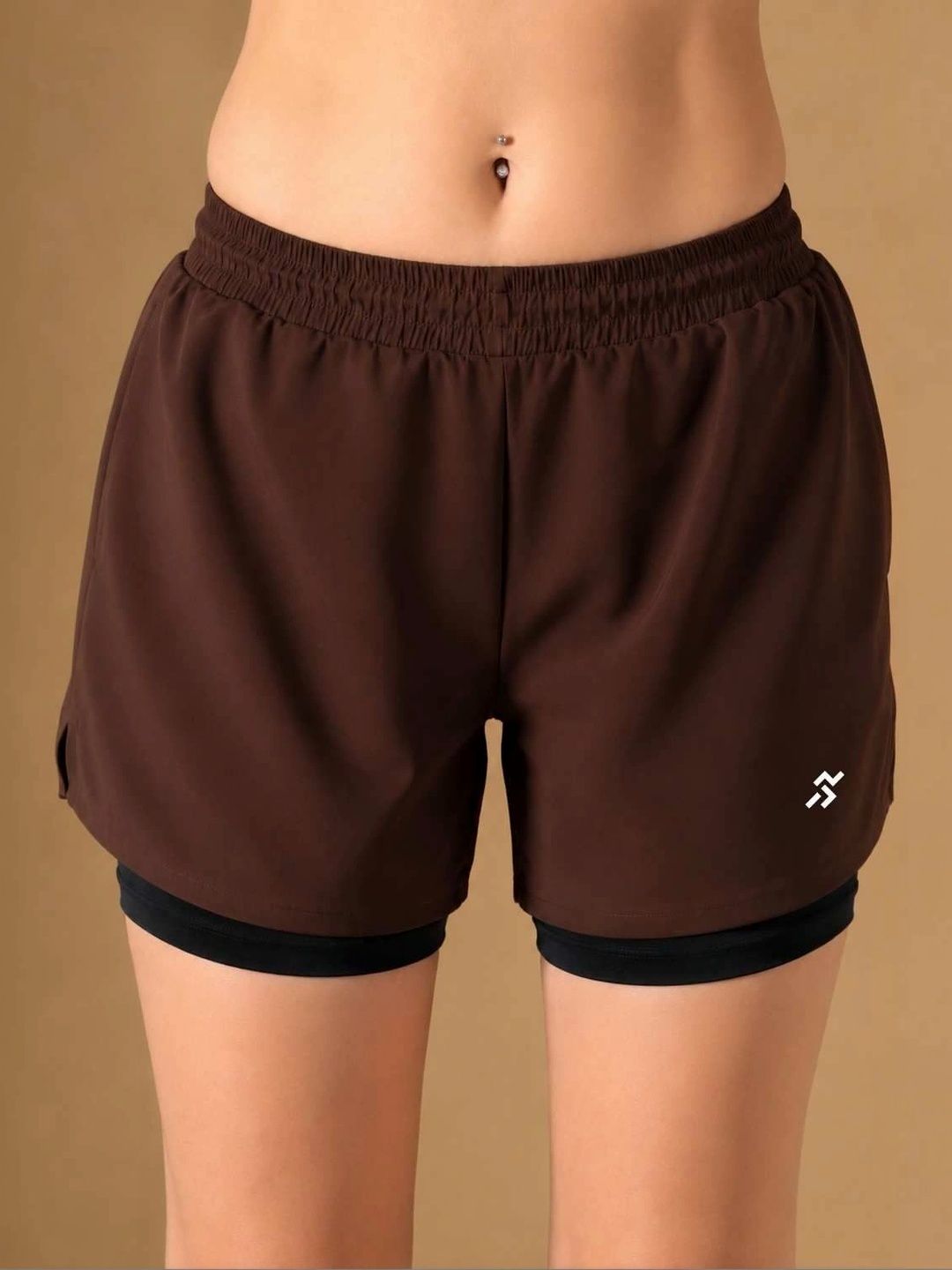 Women High-Rise Training or Gym Sports Shorts