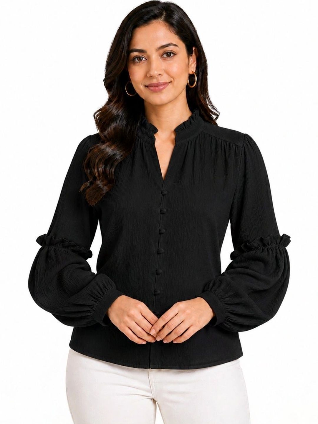ZAZADIYA IMPEX Woven Design Kurti