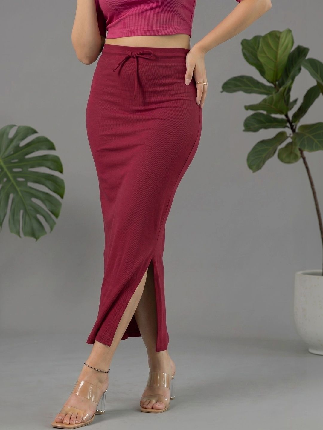 maatirang Mermaid Fit 4 Way Strecheble Seamless Breathable Saree Shapewear Petticoat