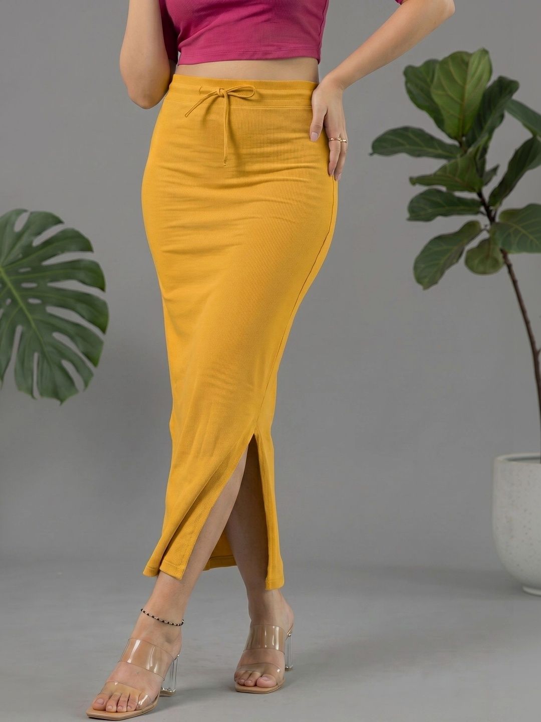 maatirang Mermaid Fit 4 Way Strecheble Seamless Breathable Saree Shapewear Petticoat