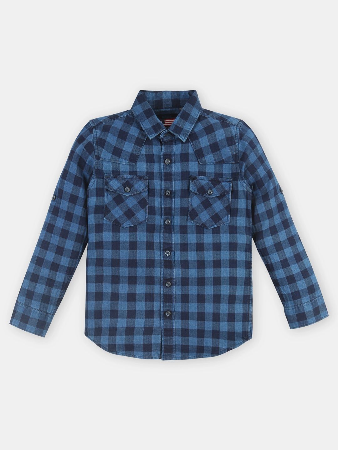 Infinity Boys Classic Buffalo Checks Checked Casual Shirt