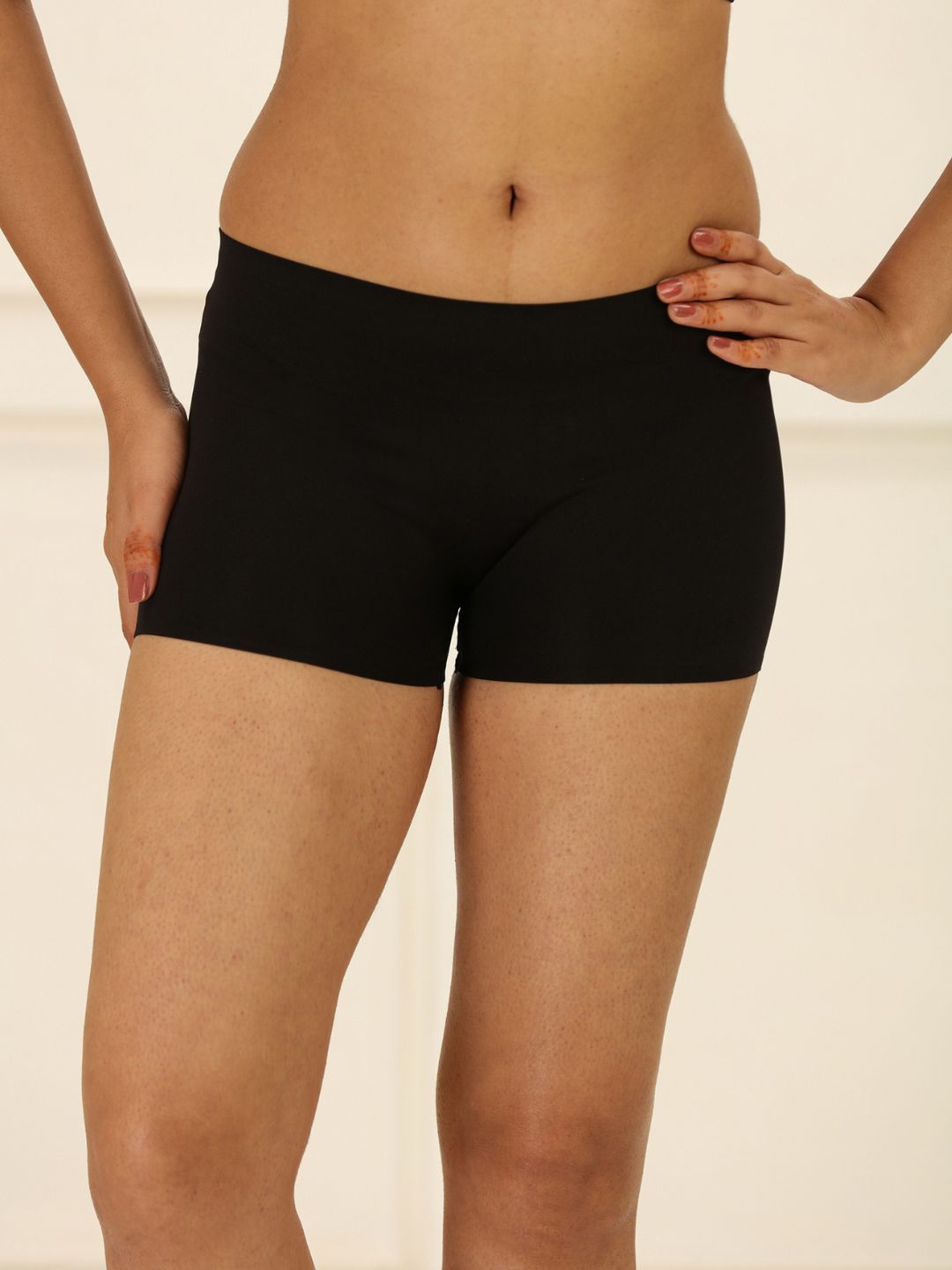 Underneat Women High Coverage Regular All day comfort Boy shorts No-Marks Waistband