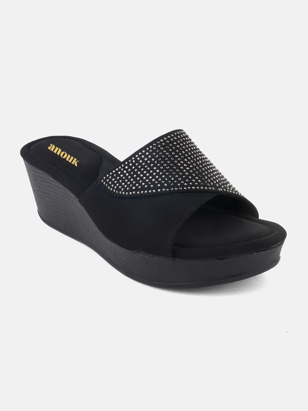 Anouk Embellished Party Wedge Sandals