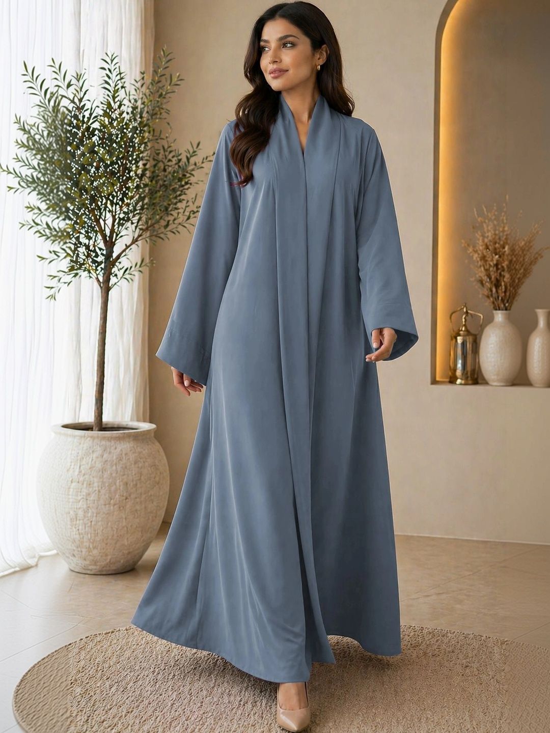 AARUH V Neck Abaya Burqas