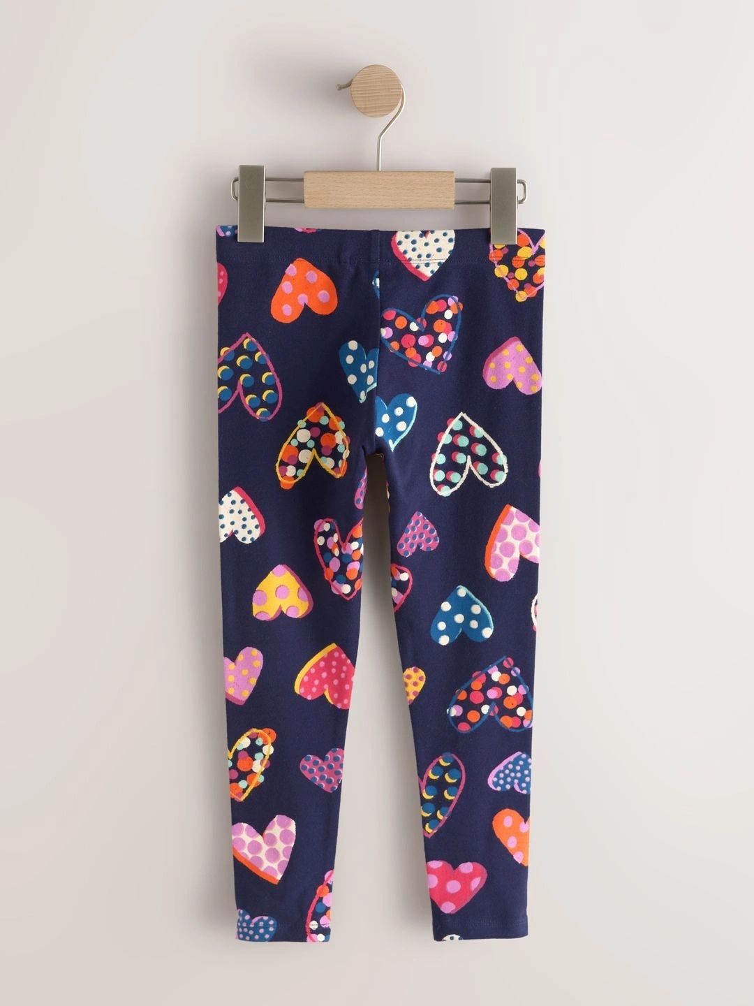 Girls Floral Printed Ankle Length Leggings 2