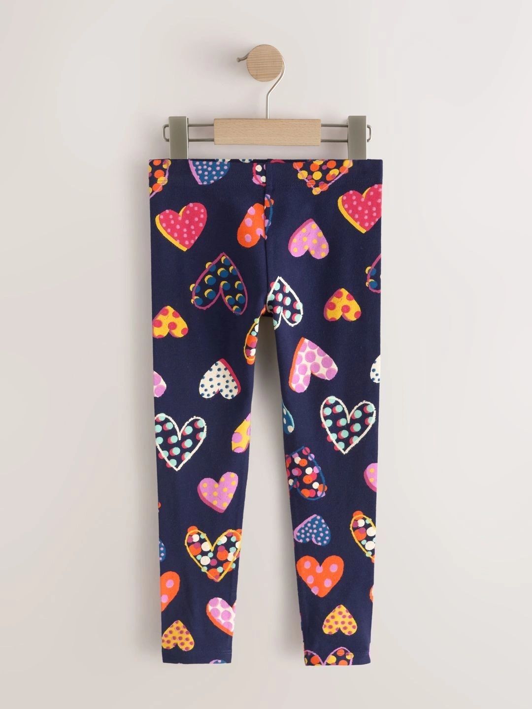 Girls Floral Printed Ankle Length Leggings 5