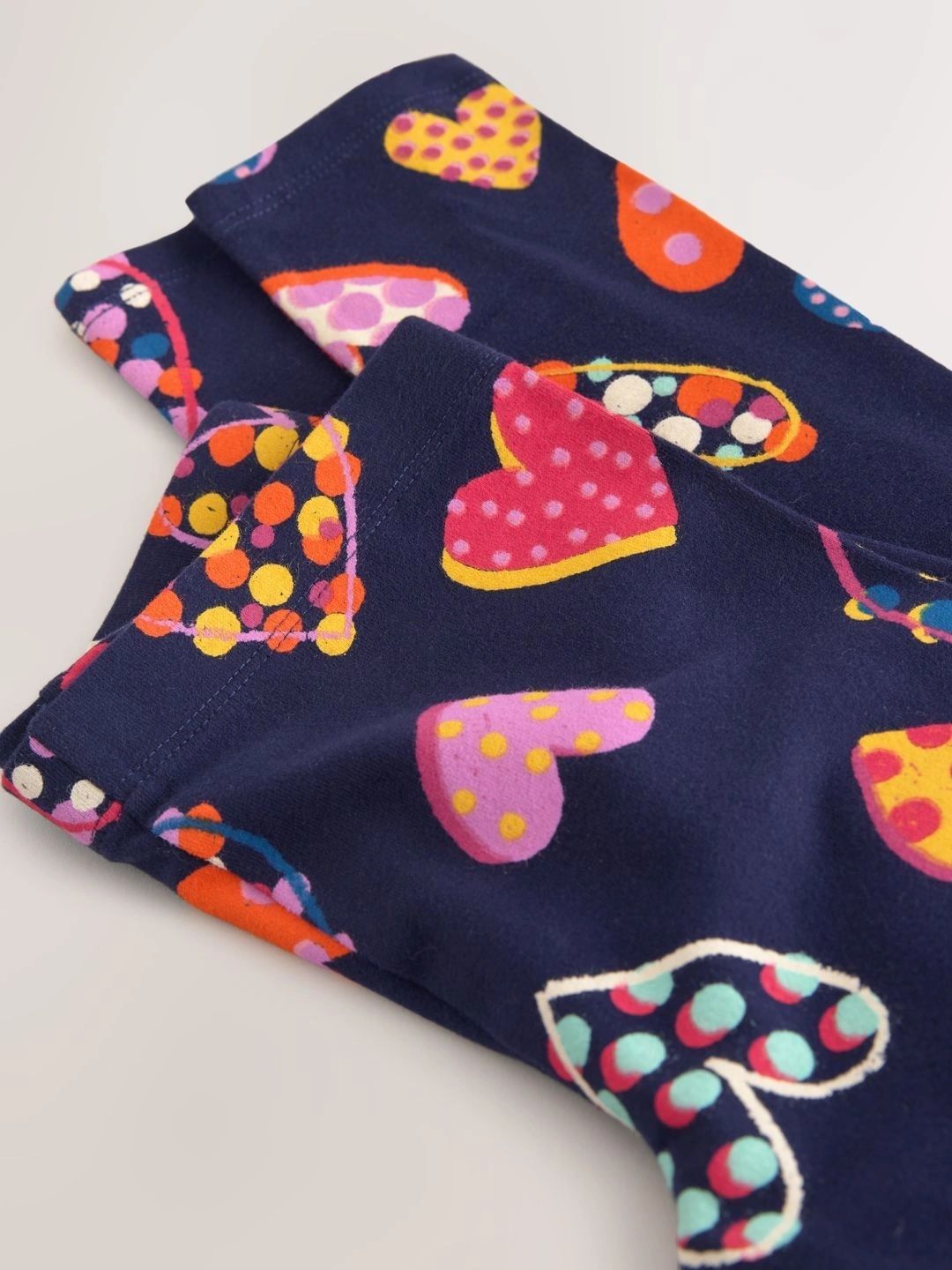 Girls Floral Printed Ankle Length Leggings 4