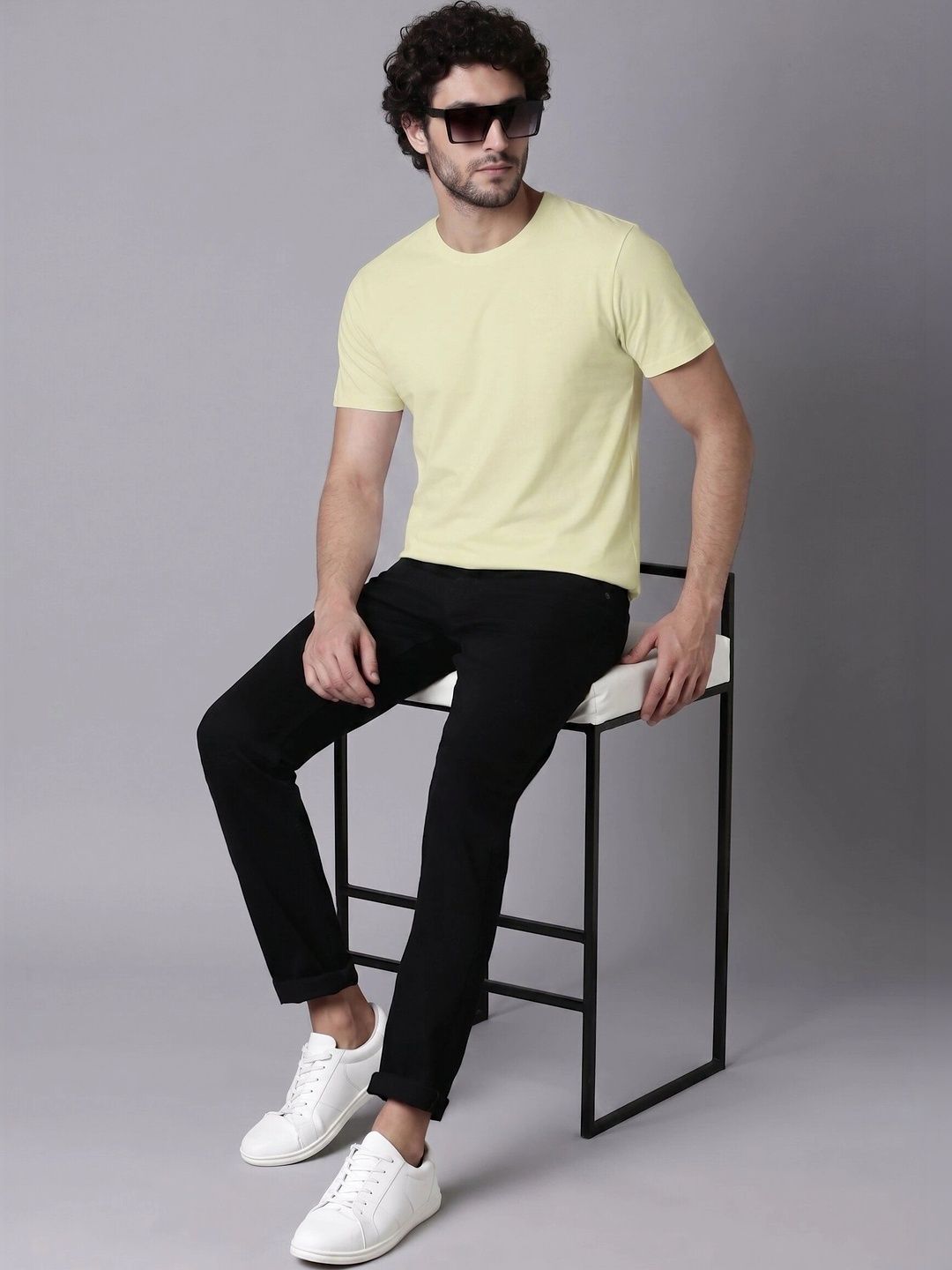 MAXZONE Men Brand Logo T-shirt