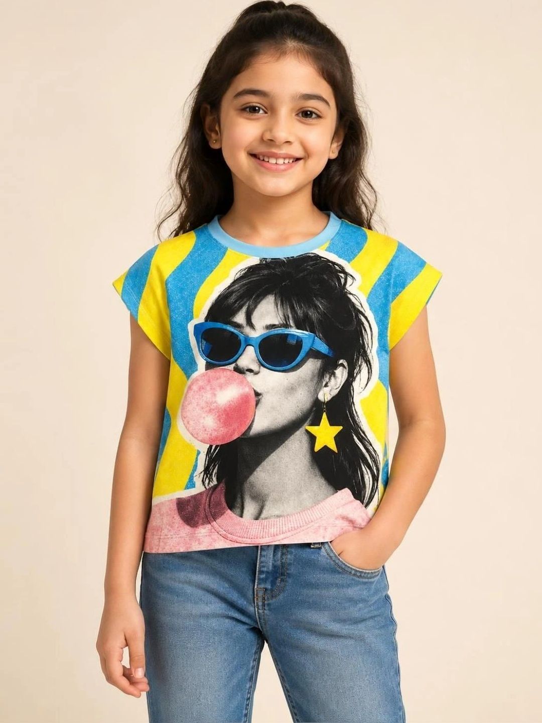 Girls Printed T-shirt