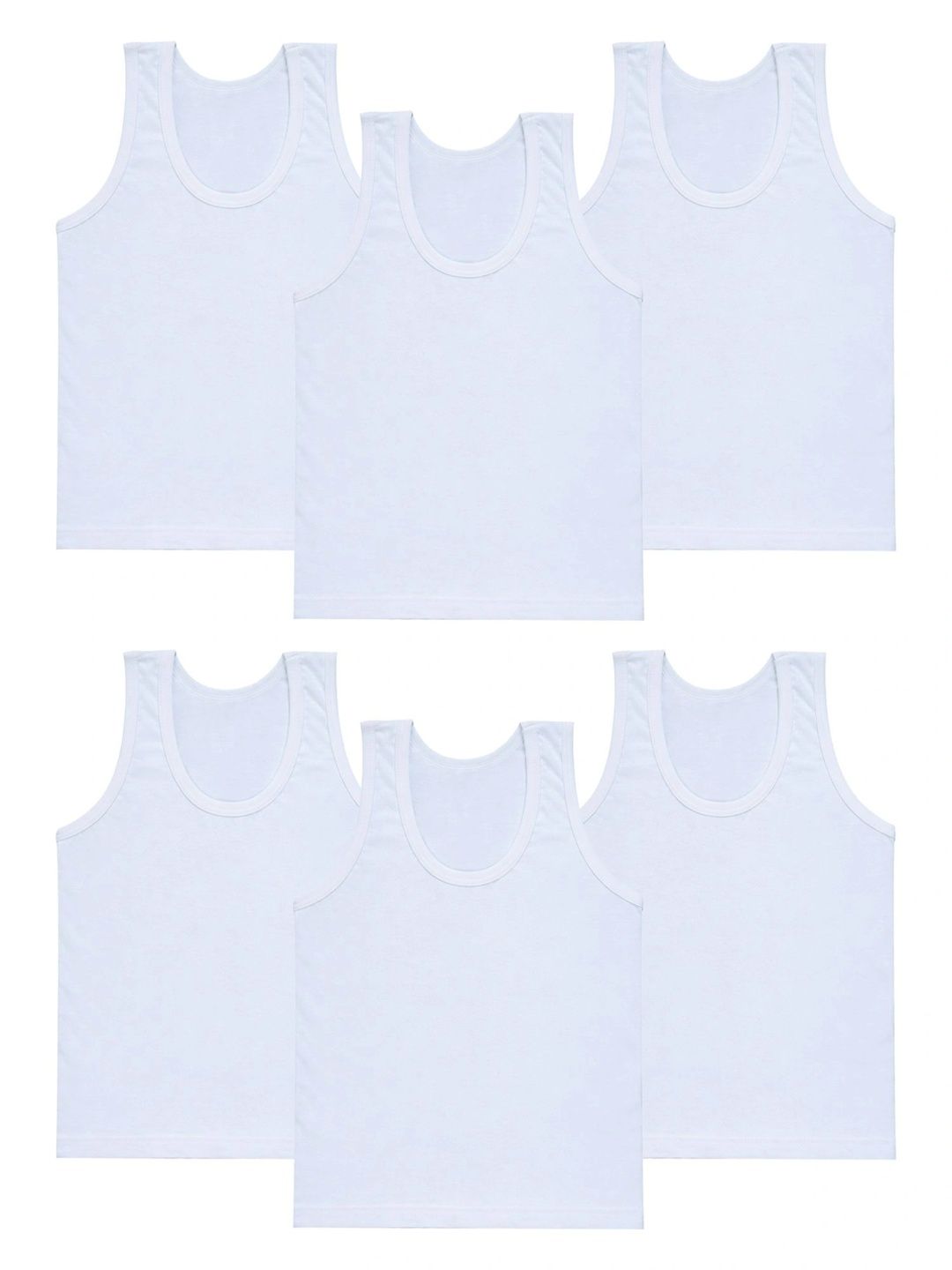 Bodycare Kids Infant Boys Pack Of 3 Cotton Basic Vests KIA150-PK009