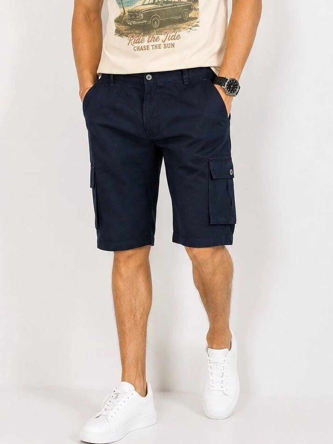 Vallengud Men Cargo Shorts