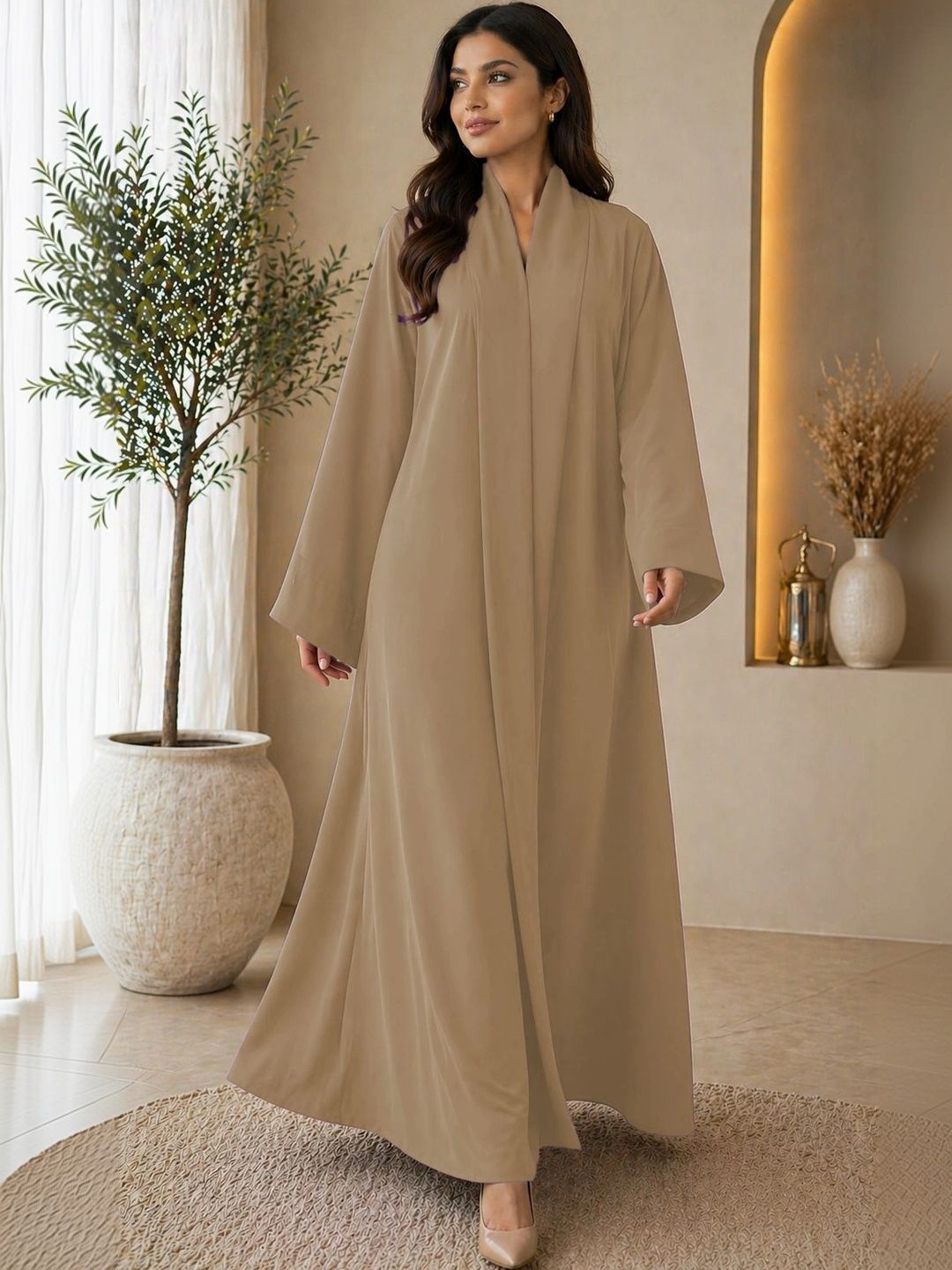 AARUH V Neck Abaya Burqas