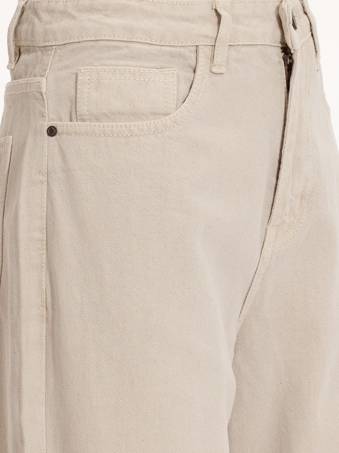 Women Straight Fit Pure Cotton Jeans 2