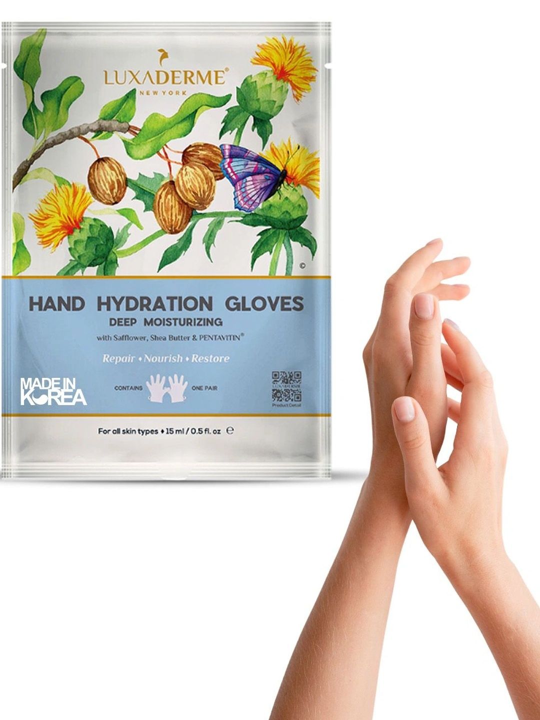 Buy LuxaDerme Hand Hydration Gloves For Deep Moisturizing   15ml -  - Personal Care for Unisex