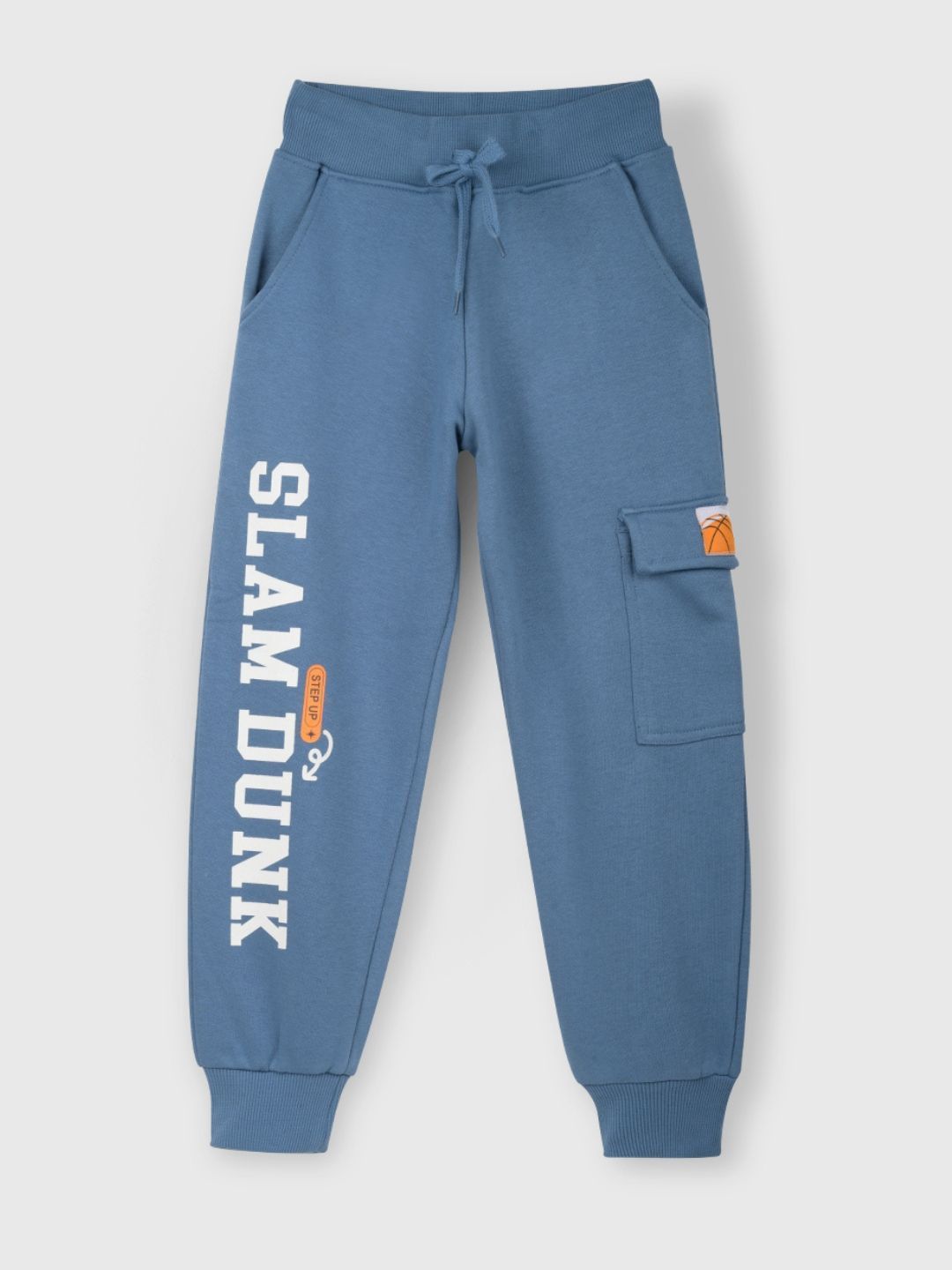 Kids Unisex Mid-Rise Cargo Joggers 3