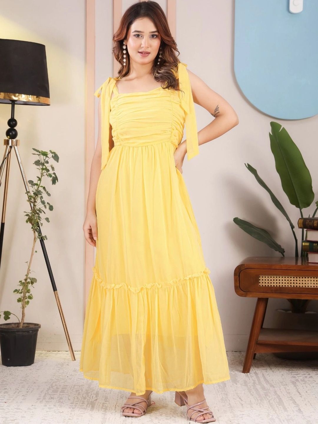 Nautiful Georgette Maxi Dress