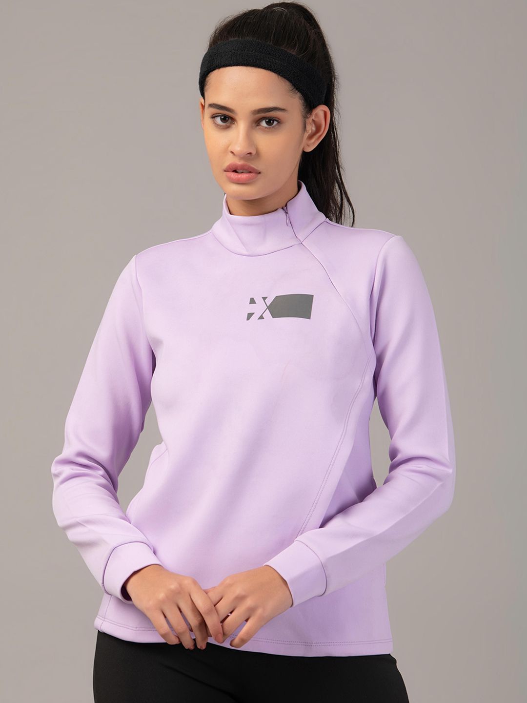 HRX by Hrithik Roshan Women Lightweight Sporty Jacket with Patchwork