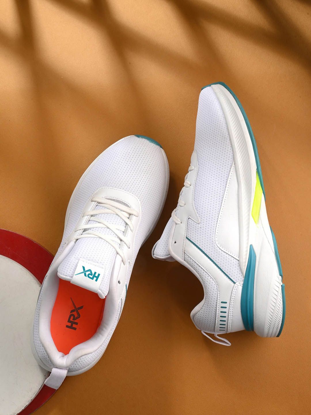 Buy HRX By Hrithik Roshan Men White Lace Up Running Shoes -  - Footwear for Men