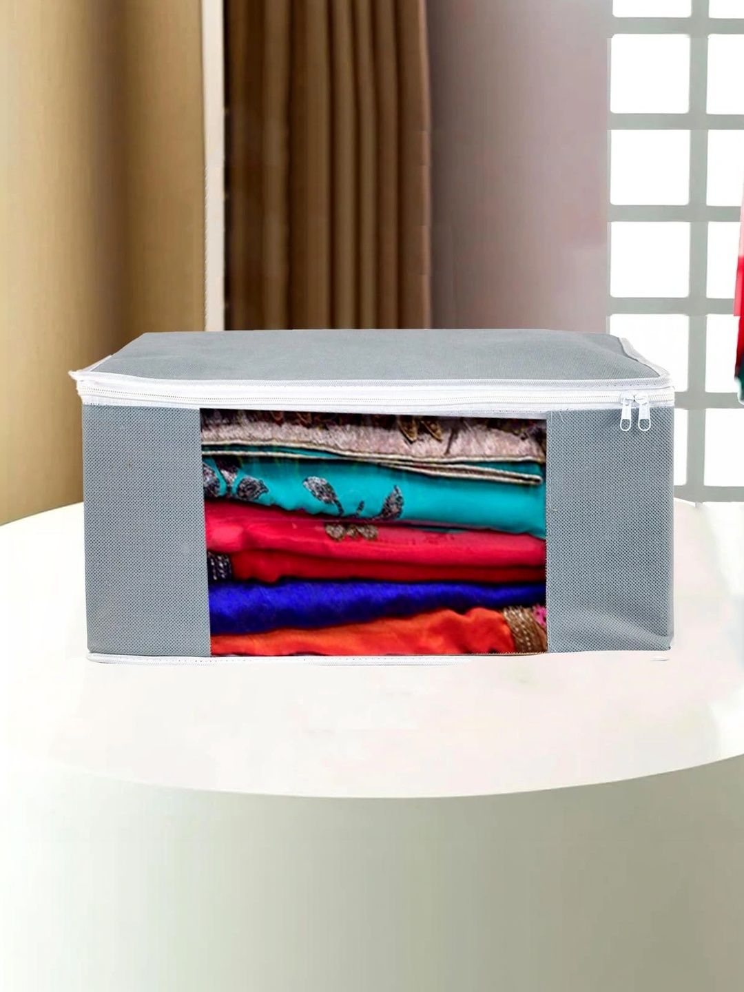 AARON INC Grey Set of 1 Reusable Suit Organiser Organisers