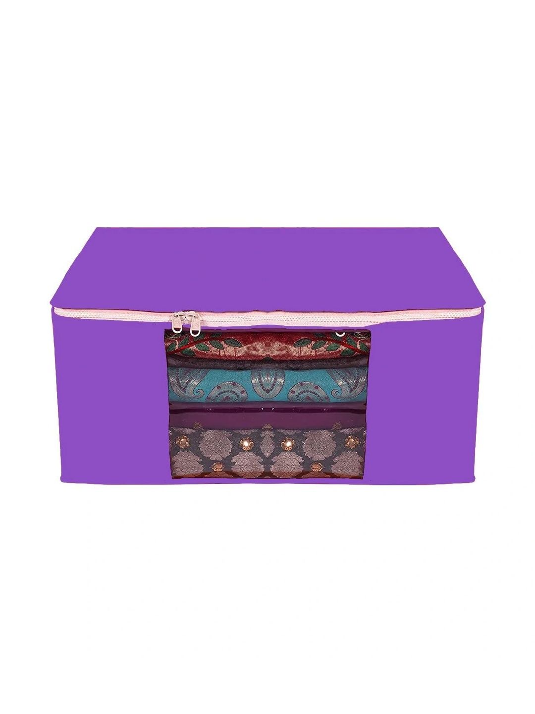 Buy AARON INC Purple Set Of 1 Reusable Multi Utility Organisers -  - Home for Unisex