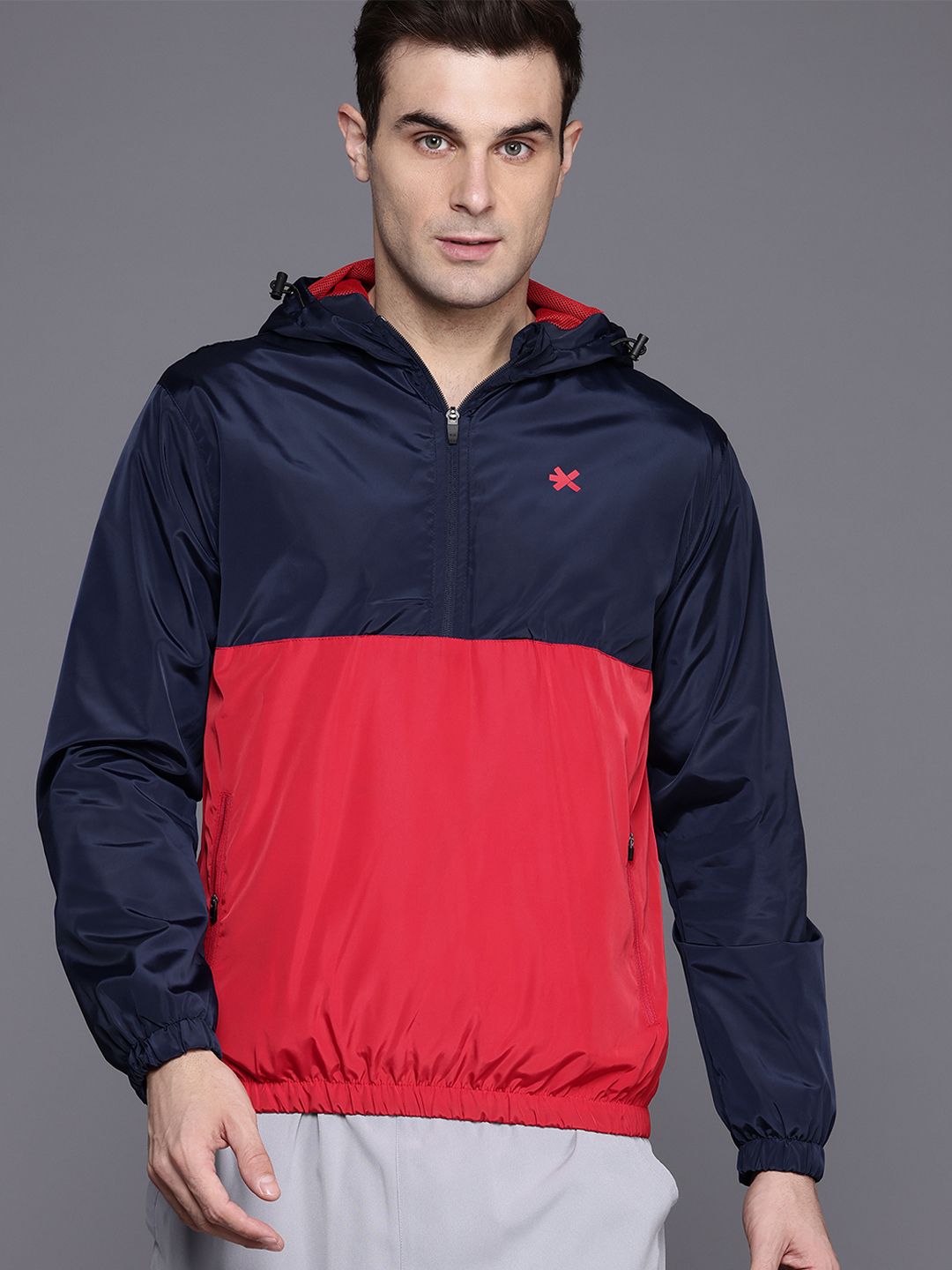 HRX by Hrithik Roshan Rapid-Dry Hooded Training Sporty Jacket