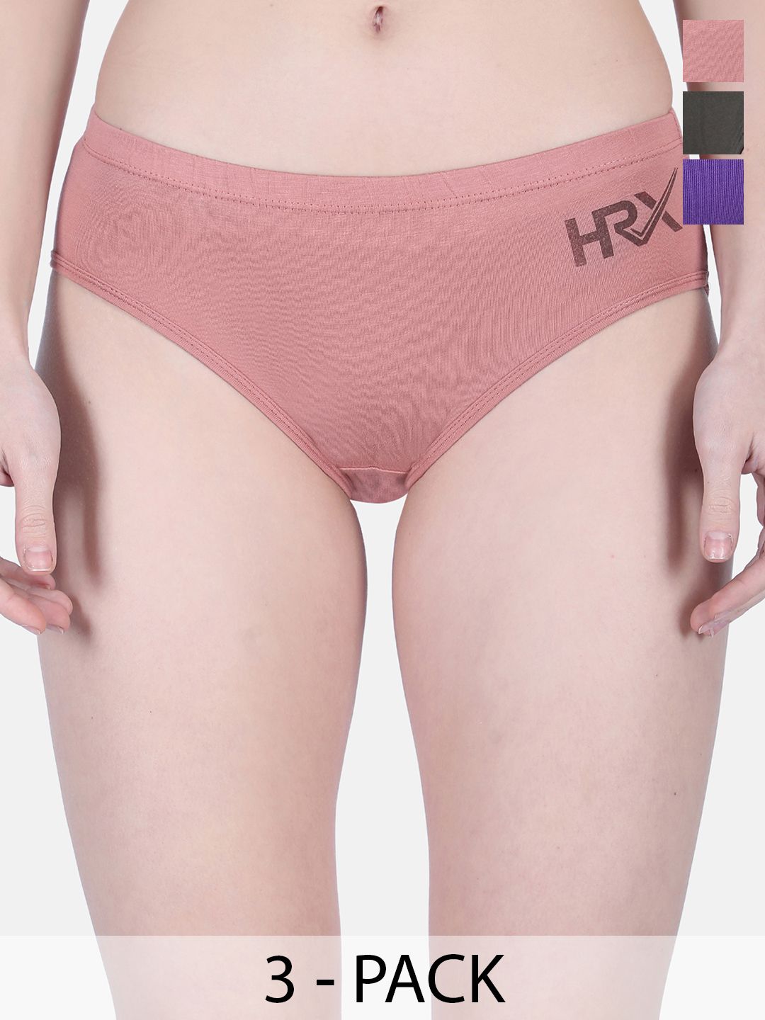 Buy Women Bamboo Cotton Hipster Brief Pack Of 3 -  - Apparel for Women