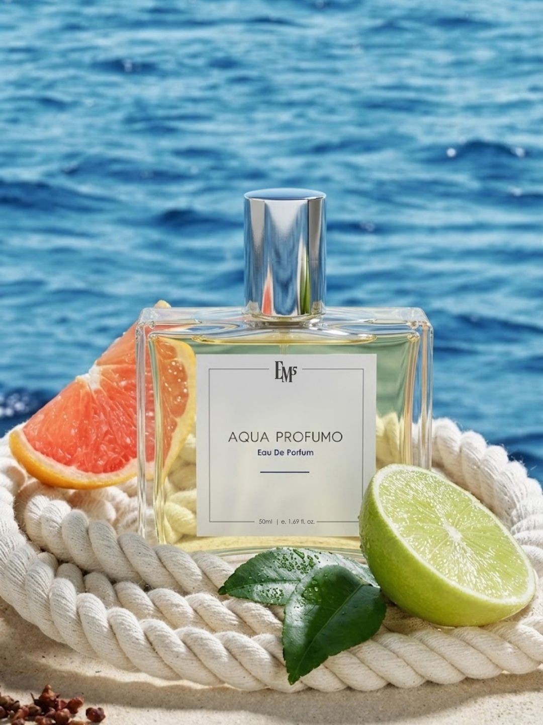 EM5 Aqua Profumo Strong & Long Lasting Eau De Parfum - 50 ml