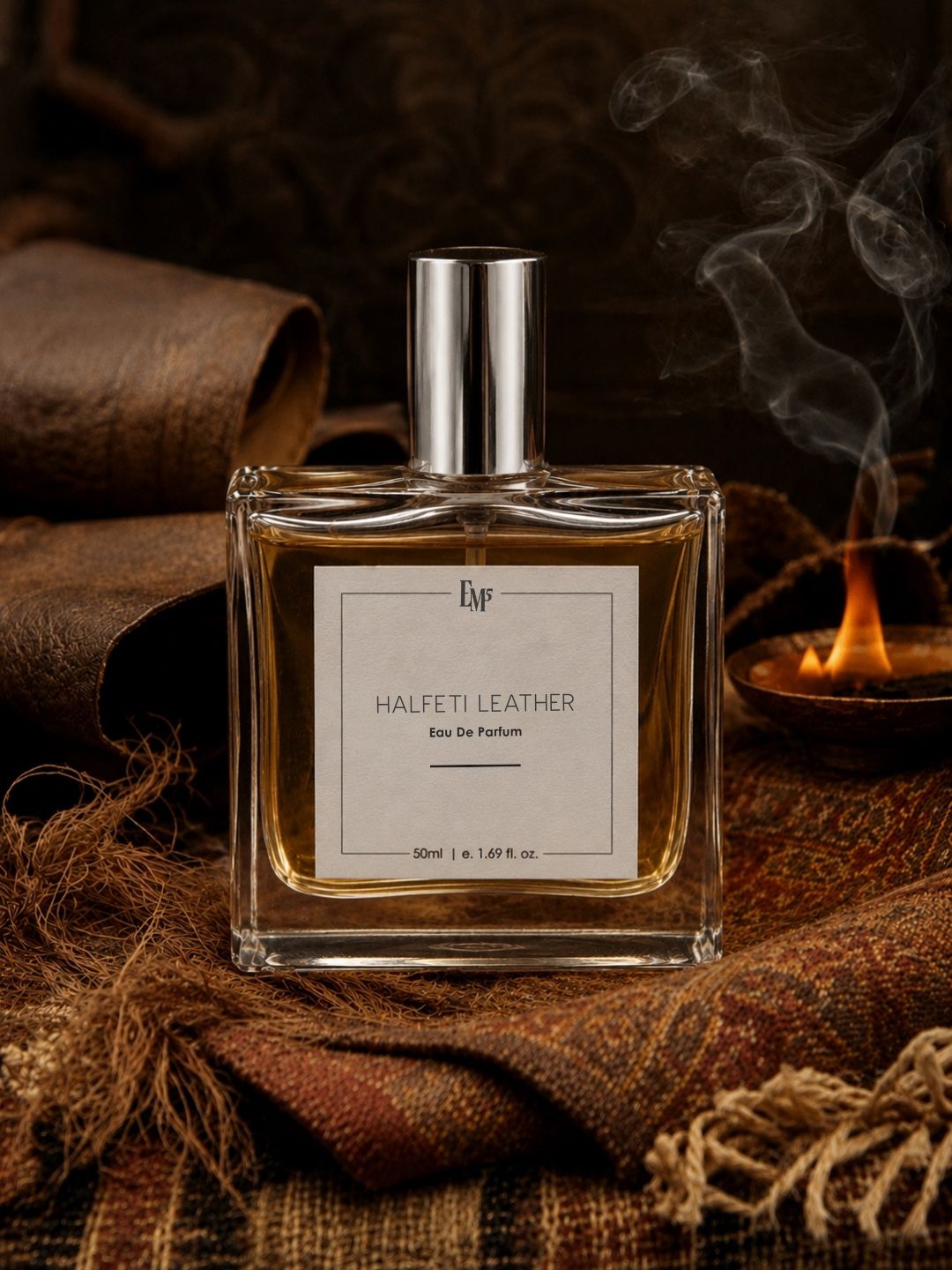EM5 Halfeti Leather Strong & Long Lasting Eau De Parfum - 50 ml