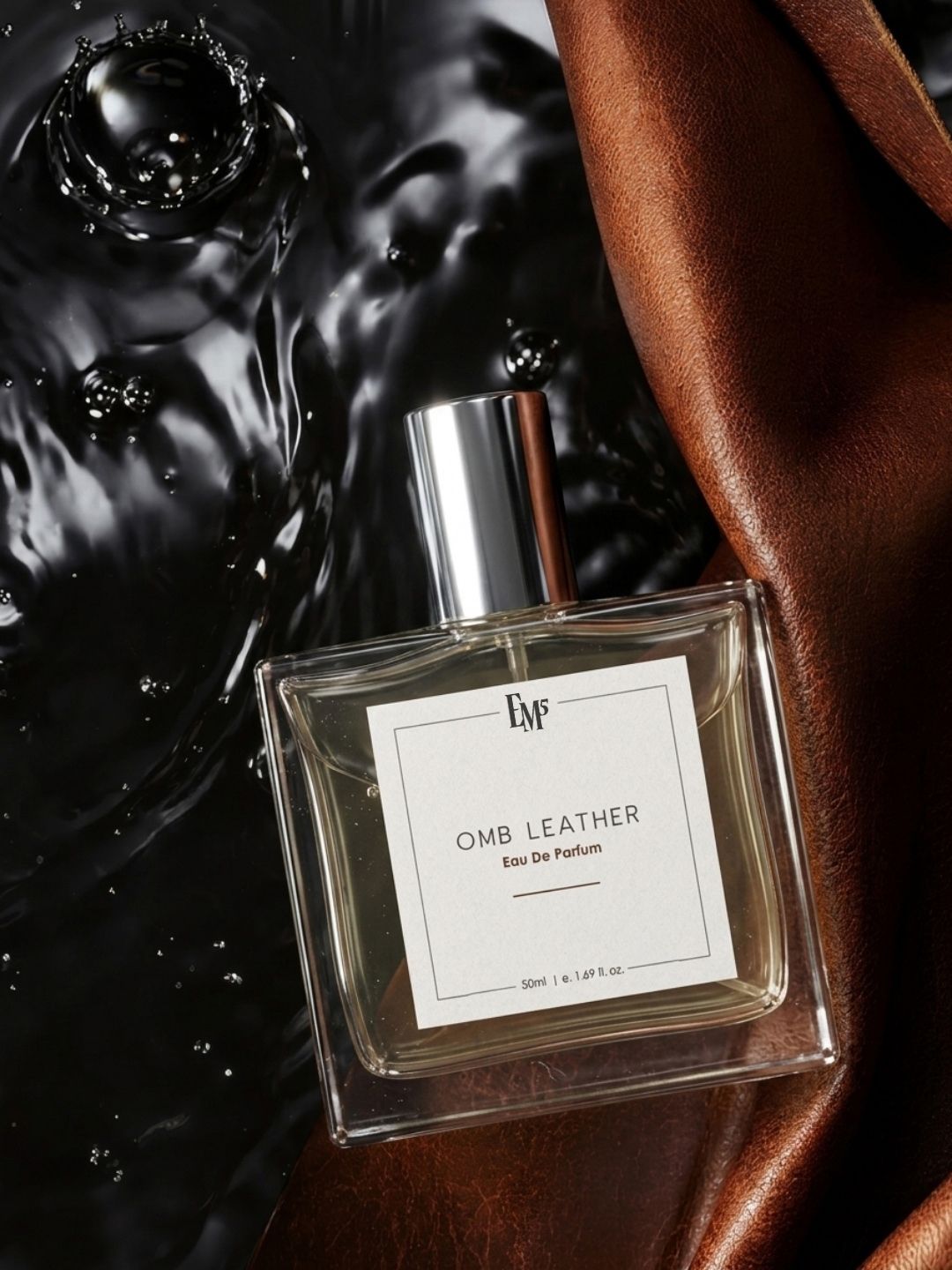 Buy EM5 OMB Leather Strong & Long Lasting Eau De Parfum   50ml -  - Personal Care for Unisex
