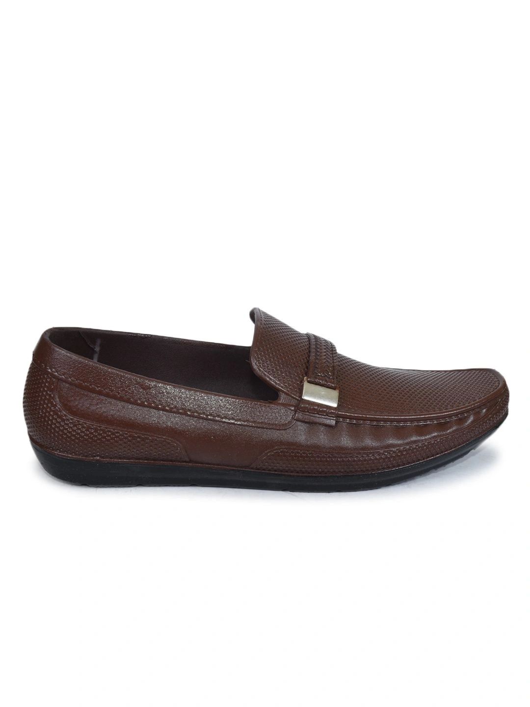 Ajanta SHOES Men Textured Loafers