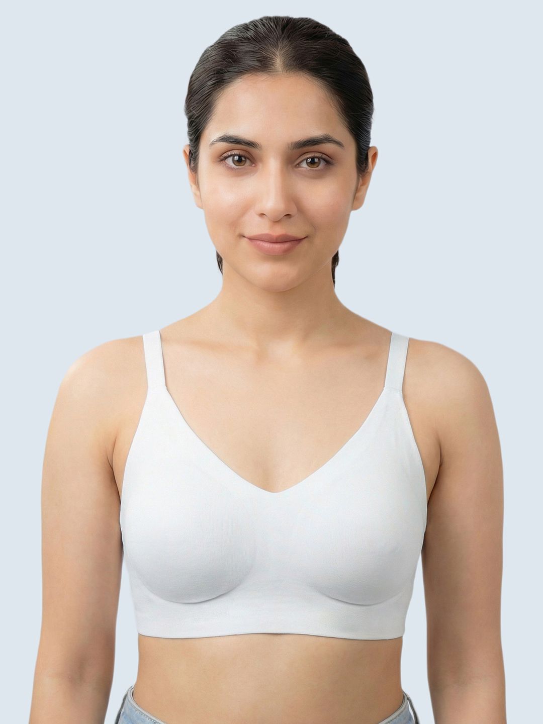 Buy Dressberry Cotton Full Coverage Non Padded Bonded Bra -  - Apparel for Women