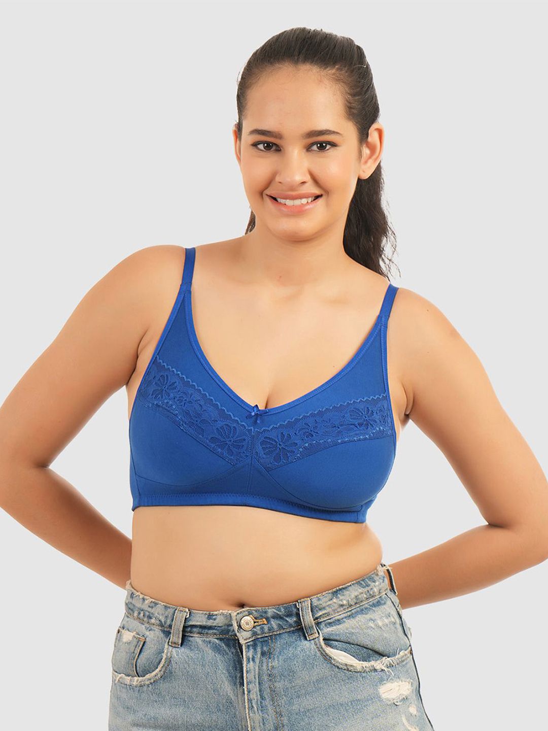 Buy DressBerry Women Pack Of 2 Self Design Full Coverage Bra -  - Apparel for Women