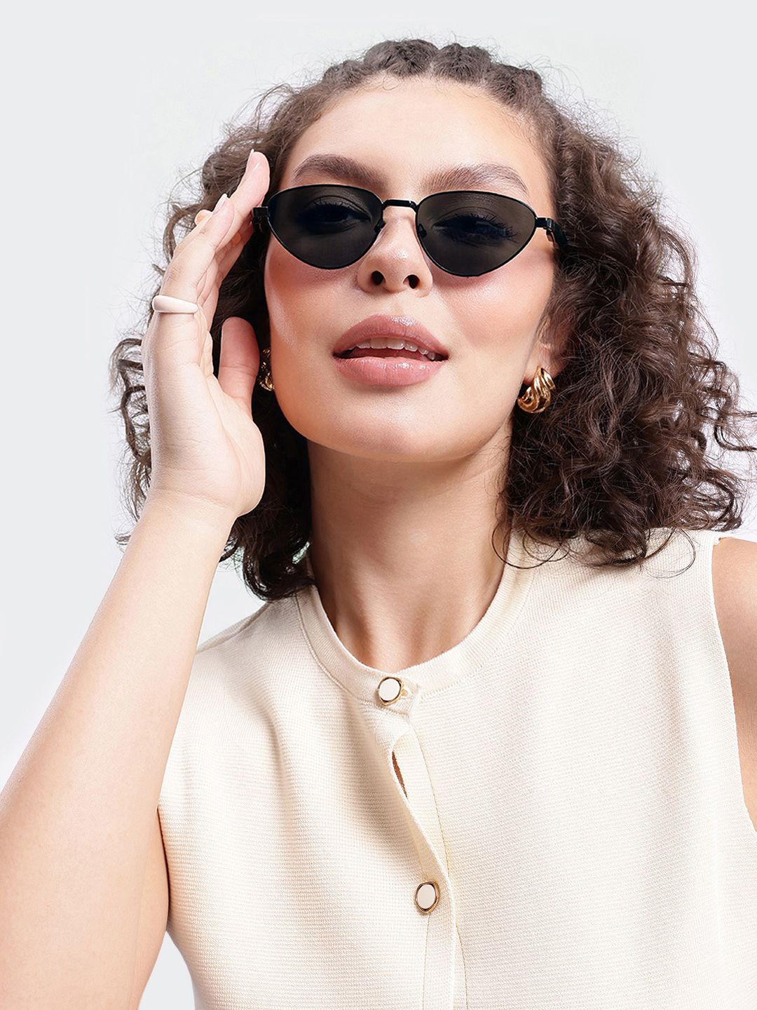 DressBerry Unisex Cateye Sunglasses with UV Protected Lens