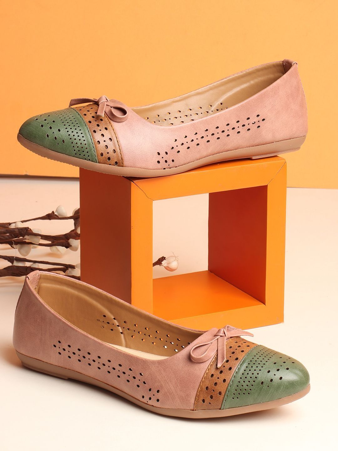 Buy DressBerry Round Toe Slip On Ballerinas -  - Footwear for Women