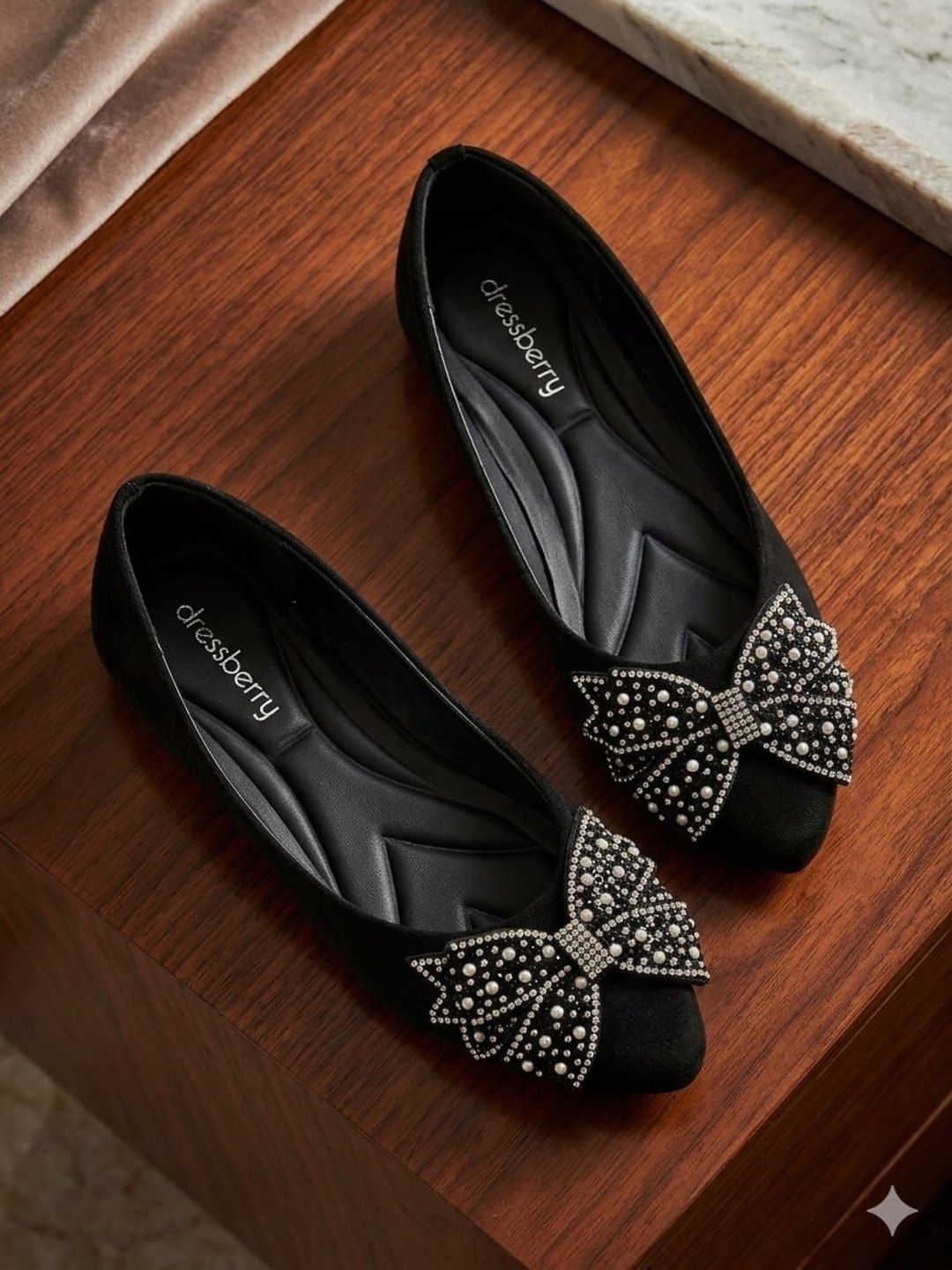 Buy DressBerry Pointed Toe Slip On Ballerinas -  - Footwear for Women