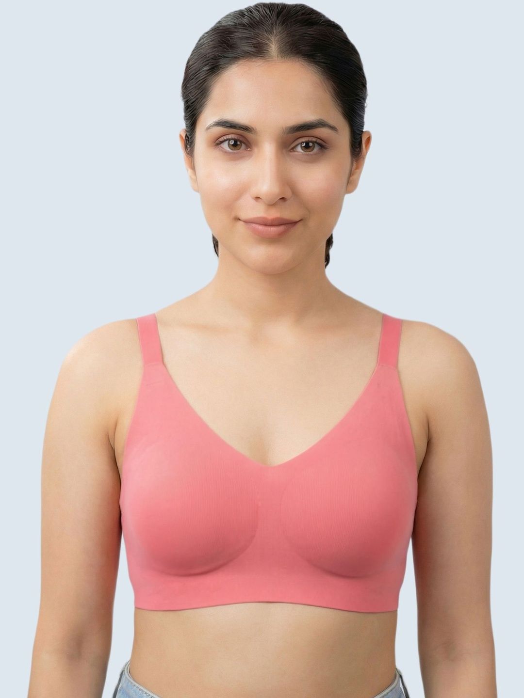 Buy Dressberry Cotton Full Coverage Non Padded Bonded Bra -  - Apparel for Women