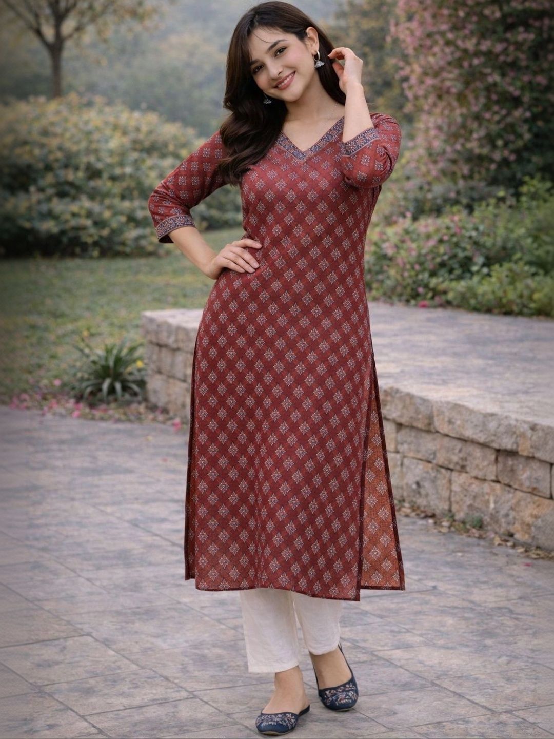 Moda Rapido Women Ethnic Motifs Printed Kurta