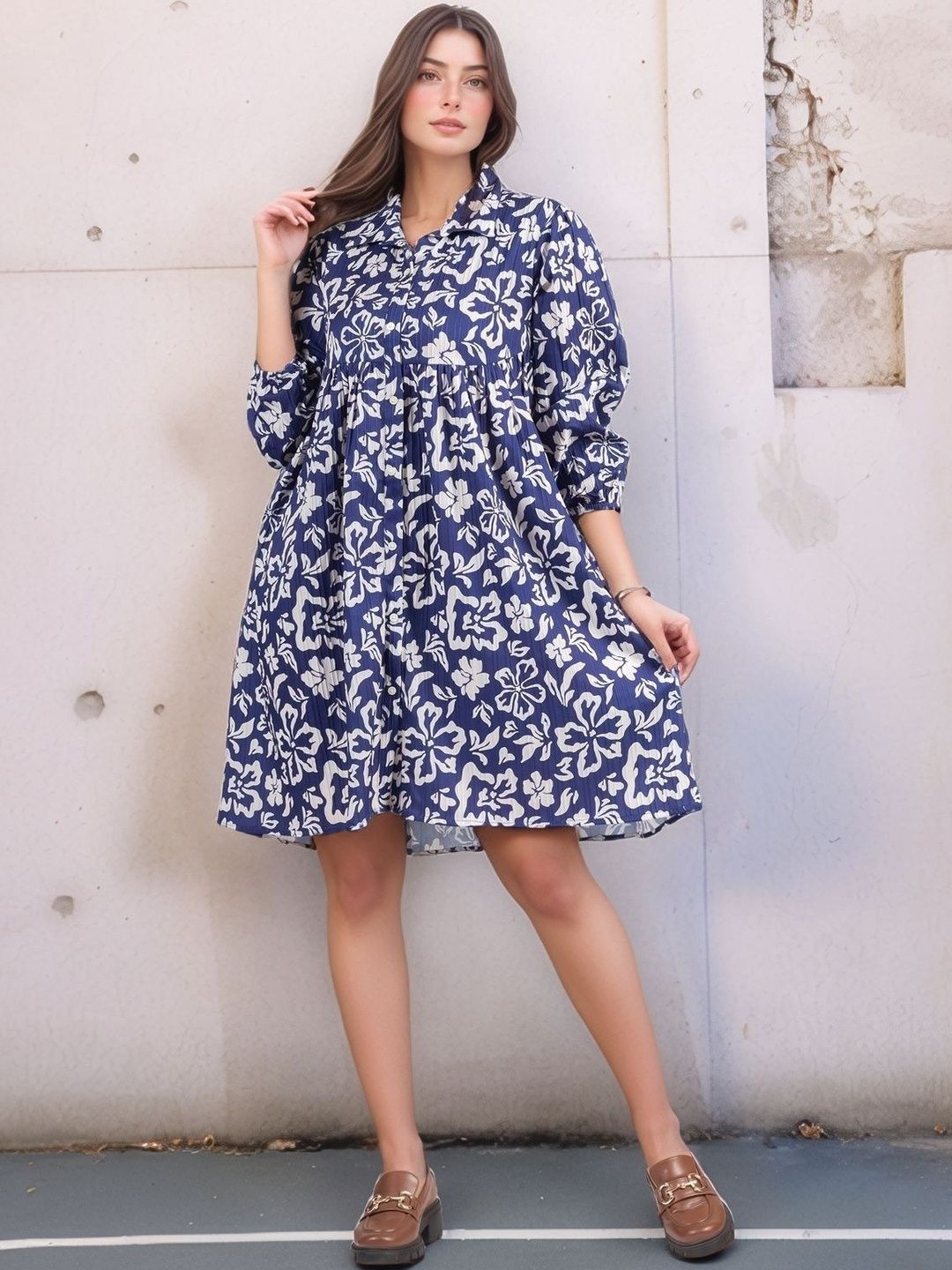 DressBerry Women Polyester Shirt Dresses
