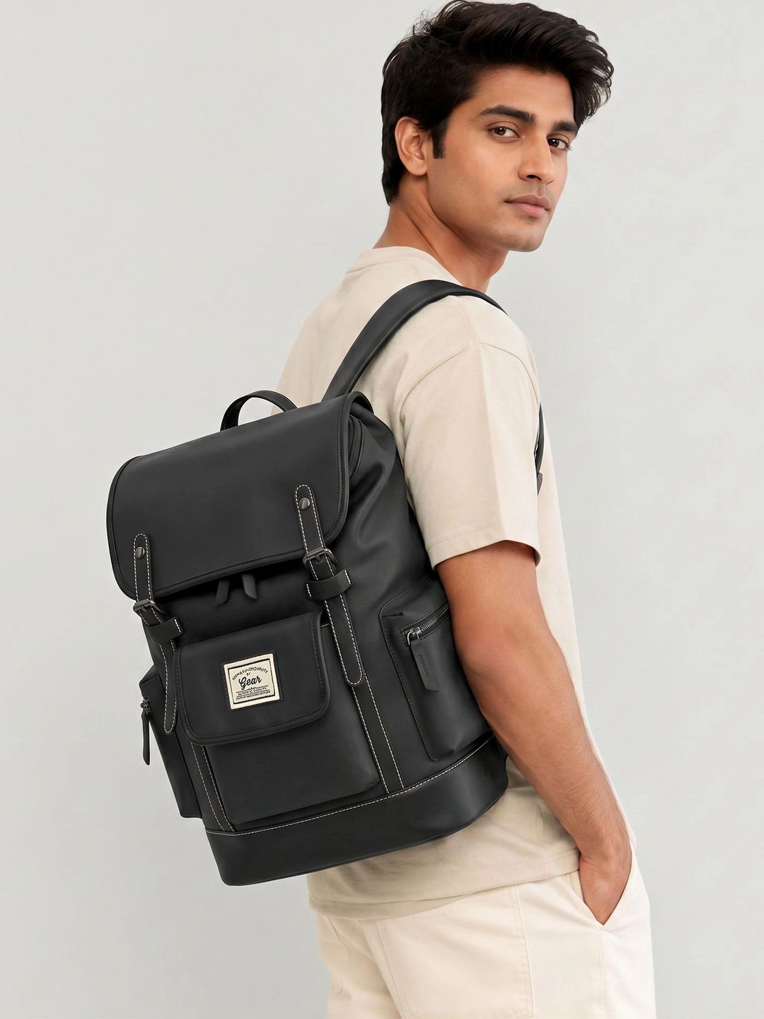 Buy Gear Unisex Brand Logo Contrast Detail Backpack -  - Accessories for Unisex