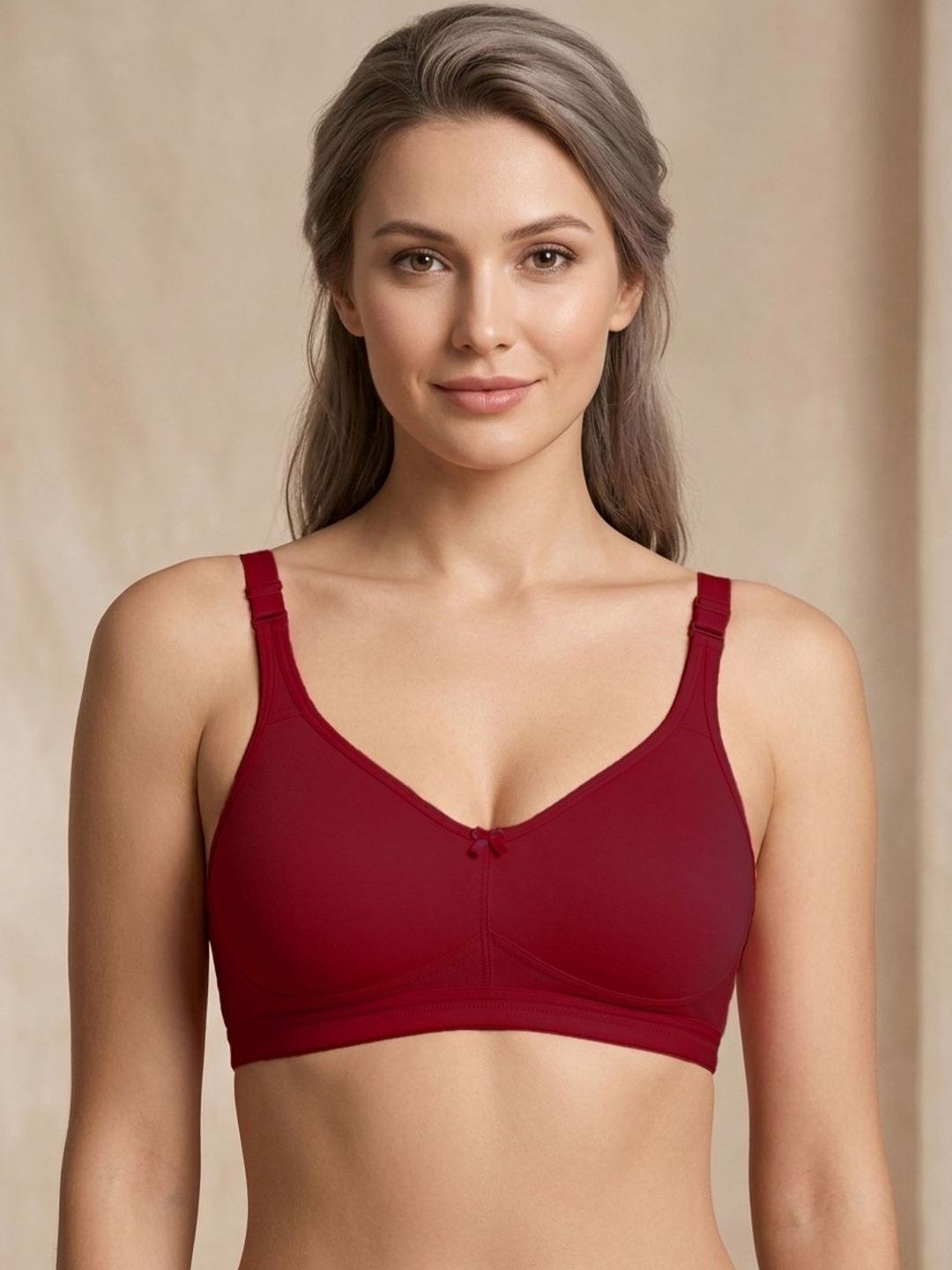 Buy DressBerry Women Cotton Blend Magical Lift T Shirt Bra Non Wired And Non Padded Seamless Full Coverage -  - Apparel for Women