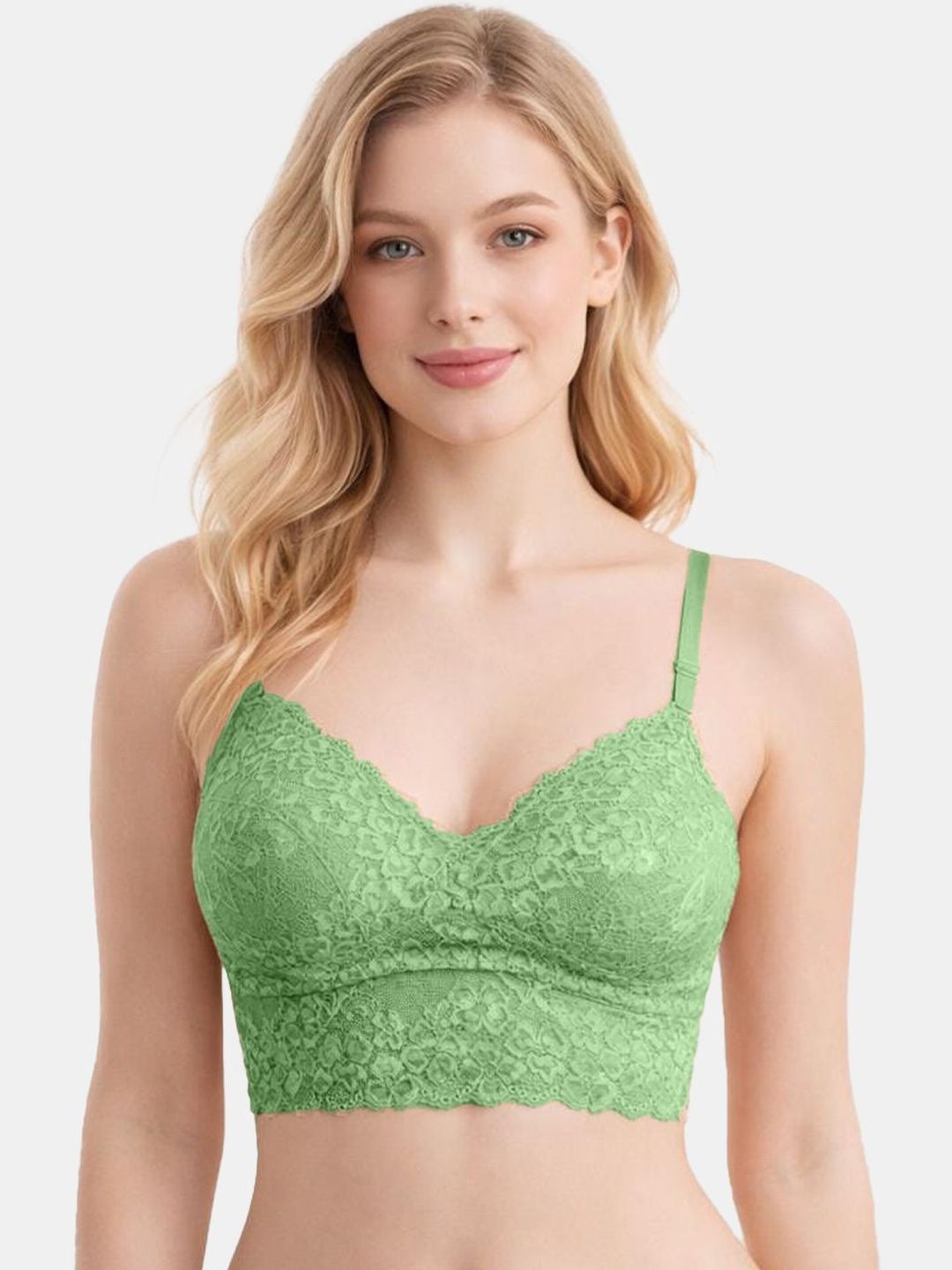 DressBerry Bralette Bra Medium Coverage Heavily Padded